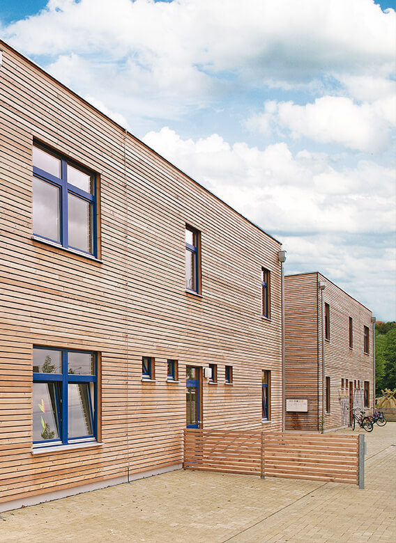 Regnauer Vital-Businessgebäude Kindergarten Freiburg-Vauban